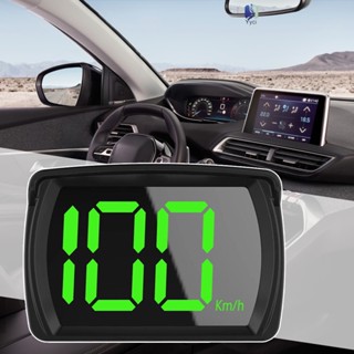 เครื่องวัดความเร็วดิจิทัล LED USB Plug And Play HUD Head-up Display สําหรับรถบรรทุก