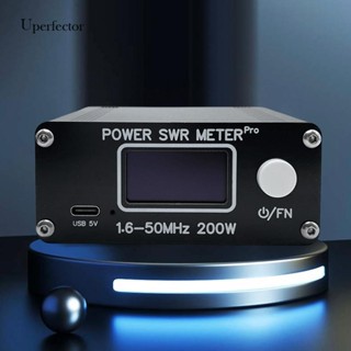 [Uperfector.th] Pwr SWR Meter Pro แบตเตอรี่ 50 ชั่วโมง 1.6-50MHz HF คลื่นสั้น 0.5W-200W