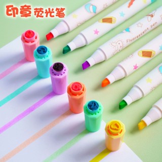 Spot second hair# seal highlighter set diy small gifts stationery supplies Hook pen graffiti color pen source manufacturer 8cc