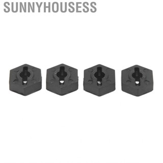 Sunnyhousess RC Hub Hex Adapter  Lightweight Wheel for 1/14 Off Road Vehicle