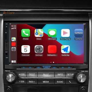 {NEW-Car} วิทยุ FM บลูทูธ 7 นิ้ว สําหรับรถยนต์ Apple Carplay Android USB TF [Bellare.th]