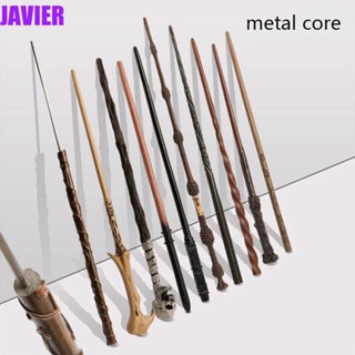 Javier ของเล่นไม้กายสิทธิ์คอสเพลย์ Bellatrix Draco Metal Core Game Prop Sevrus Snape Malfoys Wand