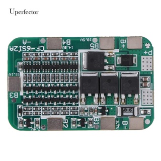 [Uperfector.th] บอร์ดป้องกันแบตเตอรี่ลิเธียม 6S 15A 24V PCB BMS สําหรับแบตเตอรี่ลิเธียมลิเธียม 18650 6 แพ็ค