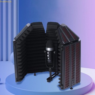 Doublebuy โล่แยกไมโครโฟน พร้อมแผ่นกรองเสียง สําหรับ Pop Filter