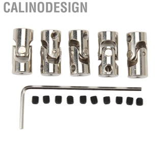 Calinodesign 2mm Universal Joint Shaft Coupling 2 Section Flexible Couplings for RC Car Boat