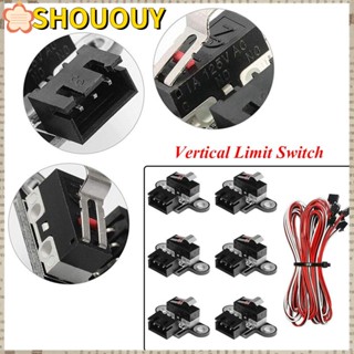 Shououy สวิตช์ลิมิต พลาสติก 3 Pin สําหรับ Ender-3 CR-10 10S 3018-PROver 3018-MX3 3018-PY1U8