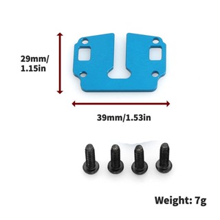 แผ่นอลูมิเนียมอัลลอยด์ ป้องกันกล่องคลื่น 54597 สําหรับอัพเกรดรถบังคับ Tamiya WR02 GF01 G601 1/10