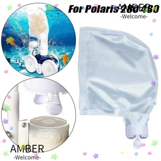 Amber ถุงตาข่ายโพลีเอสเตอร์ ทนทาน แบบเปลี่ยน สําหรับสระว่ายน้ํา POLARIS 280 480 2 ชิ้น ต่อแพ็ค