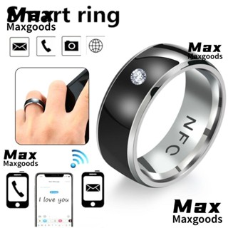 Maxg NFC แหวนสวมนิ้ว กันน้ํา อเนกประสงค์ สําหรับโทรศัพท์มือถือ Android