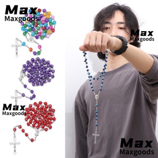 Maxg ชุดสร้อยคอคาทอลิก หลายสไตล์ ของขวัญ สําหรับผู้หญิง 1 ชิ้น