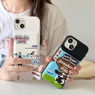 เคสโทรศัพท์มือถือ กันกระแทก ลายวัวน่ารัก สําหรับ iPhone 14 Pro Max 14Pro 14 13 Pro Max 12 Pro Max 11