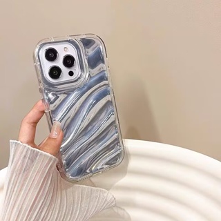 เคสโทรศัพท์มือถือ TPU ใส แบบนิ่ม ลายระลอกน้ํา สําหรับ Mi 13 Pro 12T 12 11 Lite 5G NE Poco F5 Pro F4 F3 M4 M3 Pro X4 X3 GT Redmi Note 12 Pro 10