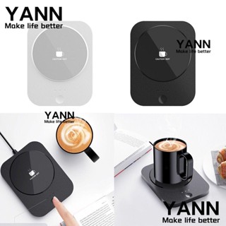 Yann1 แผ่นทําความร้อนแก้วกาแฟ DC 5V แบบพกพา ชาร์จ USB