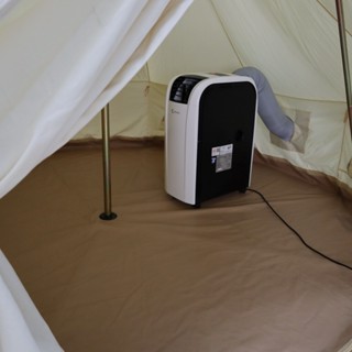 เต็นท์ติดแอร์ 18000 btu Wiman Canvas Bell Tent เต็นท์กระโจมอย่างดี สำหรับทำที่พักให้เช่า