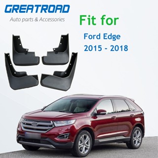 บังโคลนหน้า หลังรถยนต์ สําหรับ Ford Edge 2015 2016 2017 2018 4 ชิ้น