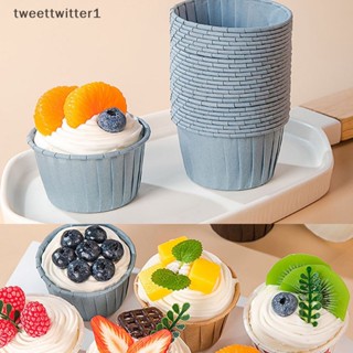 ถาดรองคัพเค้ก มัฟฟิน ขนมหวาน DIY 50 ชิ้น EN