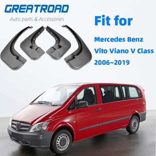 บังโคลนรถยนต์ อุปกรณ์เสริม สําหรับ Mercedes Benz Vito Viano V Class 2006~2019 W639 639 W447 447