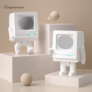 [Hightechworld.th] ลําโพงบลูทูธไร้สาย 5.0 รูปหุ่นยนต์น่ารัก สําหรับเป็นของขวัญวันเกิด