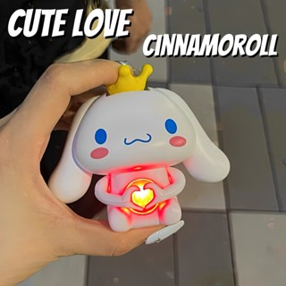 Tiktok ของเล่นตุ๊กตา รูปหัวใจ เรืองแสง Cinnamoroll สร้างสรรค์ สําหรับนักเรียน