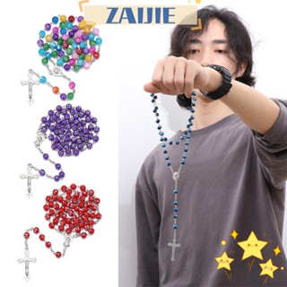 Zaijie24 ชุดสร้อยคอคาทอลิก หลายสไตล์ 1 ชิ้น