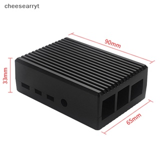 เคสอลูมิเนียม CNC พร้อมพัดลมฮีทซิงค์ สําหรับ GeeekPi Raspberry Pi 4 Pi 4B EN