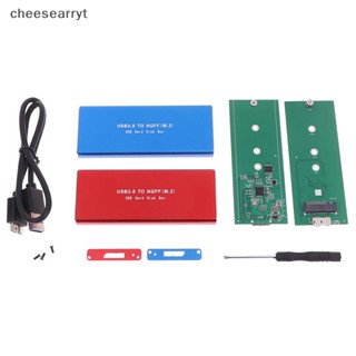 Chee M2 เคส ssd m.2 เป็น usb 3.0 เคสฮาร์ดดิสก์ สําหรับ ngff sata ssd disk EN