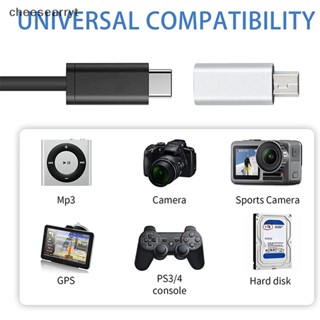 Chee อะแดปเตอร์แปลง USB C เป็น Mini USB 2.0 Type C ตัวเมีย เป็น Mini USB ตัวผู้ EN