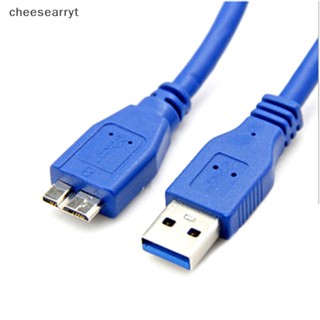 Chee สายเคเบิล usb 3.0 ตัวผู้ เป็น micro b ความเร็วสูง 30 ซม. สําหรับฮาร์ดดิสก์ภายนอก EN