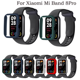 เคสนาฬิกาข้อมือ Pc แข็ง แบบใส สําหรับ Xiaomi Mi Band 8 Pro Miband 8 Pro