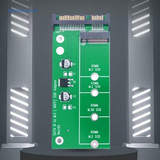 [ElectronicMall01.th] อะแดปเตอร์ฮาร์ดไดรฟ์ M.2 SSD รองรับ SATA Revision I II III M.2 NGFF SSD 1-5 ชิ้น