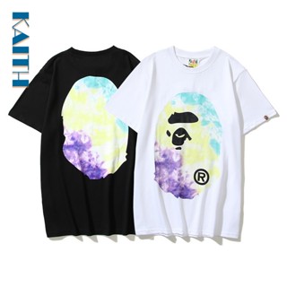 พร้อมส่ง เสื้อยืดแขนสั้น คอกลม พิมพ์ลายกราฟฟิค สีพื้น สไตล์เกาหลี วินเทจ พลัสไซซ์ สําหรับผู้ชาย ผู้หญิง