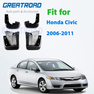 บังโคลนหน้า หลัง สําหรับ Honda Civic 2006-2011 2007 2008 2009 2010