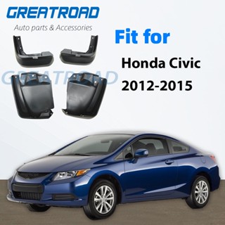 ชุดบังโคลนหน้า หลัง สําหรับ Honda Civic 2012 2013 2014 2015