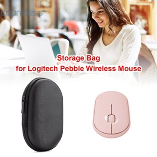 กระเป๋าเคส EVA กันกระแทก กันการสึกหรอ สําหรับจัดเก็บเมาส์เกมมิ่ง Logitech Pebble [countless.th]