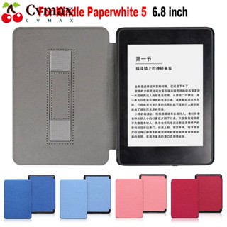 Cvmax ฝาครอบเครื่องอ่าน E-Reader Folio 11th Generation Funda 6.8 นิ้ว กันกระแทก สําหรับ Kindle Paperwhite 5