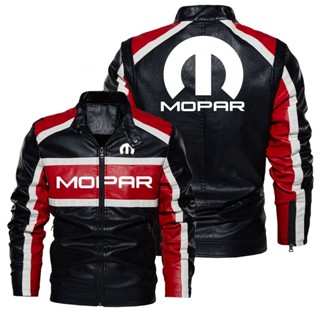 Mopar LOGO Jacket Windproof Leather Jacket Racing Long Sleeve Thin Rainproof Jacket