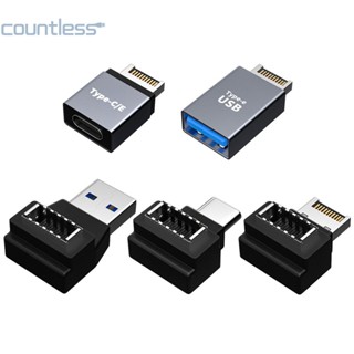 อะแดปเตอร์เมนบอร์ด Type E เป็น Type C USB 5 10Gbps รองรับ USB 3.0 อุปกรณ์เสริม สําหรับคอมพิวเตอร์ตั้งโต๊ะ [countless.th]