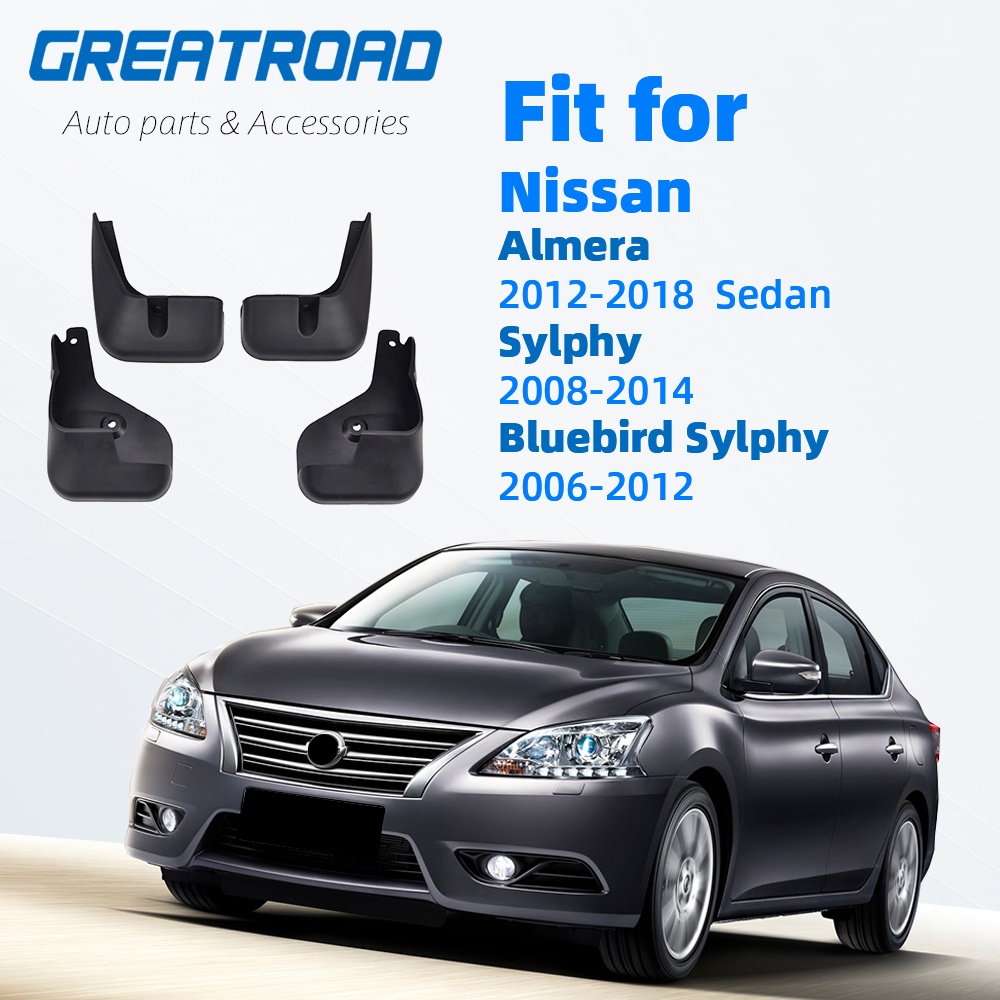 บังโคลนรถยนต์ สําหรับ Nissan Almera G11 Russia Version Sylphy 2012-2016 G15 2013 2014 2015