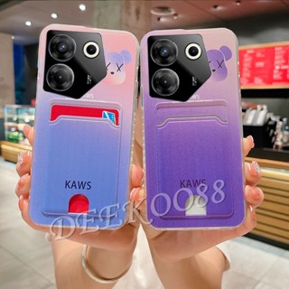 เคสโทรศัพท์มือถือแบบนิ่ม กันกระแทก กันรอยกล้อง พร้อมช่องใส่บัตร สําหรับ Tecno Camon 20 Pro Premier POVA 5 Pro X Free Fire 5G 4G POVA5 Camon20Pro