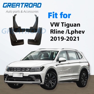 บังโคลนหน้า หลัง อุปกรณ์เสริม สําหรับ Volkswagen VW Tiguan Rline Lphev 2019 2020 2021