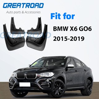 บังโคลนรถยนต์ อุปกรณ์เสริม สําหรับ BMW X6 G06 2015~2019 2016 2017 2018