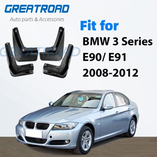 บังโคลนหน้า หลัง สําหรับ BMW 3 Series E90 E91 Sedan Saloon Touring 2008 09 2010 2011 2012 4 ชิ้น