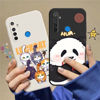 เคสโทรศัพท์มือถือแบบนิ่ม TPU ลายการ์ตูนแมว สําหรับ realme 5 realme 5i realme 5S realme 5 Pro realme 6i 2020 realme C3 C_A8