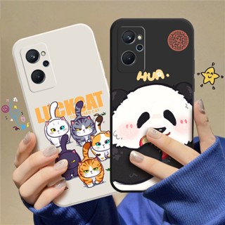 เคสโทรศัพท์มือถือแบบนิ่ม TPU ลายการ์ตูนแมว สําหรับ Realme 9i C_A8