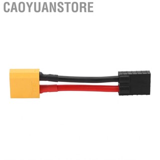 Caoyuanstore XT90 Male Cable Reusable Soft Silicone Cord 101mm/4.0in Length 12AWG Plastic