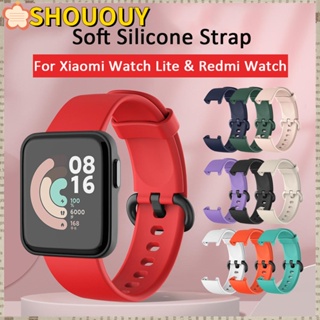 Shououy สายนาฬิกาข้อมือ สมาร์ทวอทช์ แบบเปลี่ยน สําหรับ Watch Lite Redmi Watch