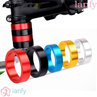 Lanfy สเปเซอร์คอแฮนด์จักรยาน ตะเกียบหน้า อะลูมิเนียมอัลลอย ขนาด 28.6 มม.