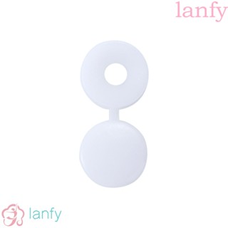 Lanfy ฝาสกรูพลาสติก แบบแตะเอง สําหรับตกแต่งเฟอร์นิเจอร์ ภายนอกรถยนต์