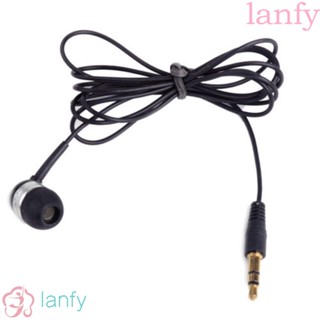 Lanfy หูฟังโมโน 3.5 มม. ด้านเดียว