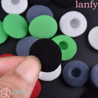 Lanfy แผ่นโฟมฟองน้ํา แบบนิ่ม สําหรับครอบหูฟังบลูทูธ